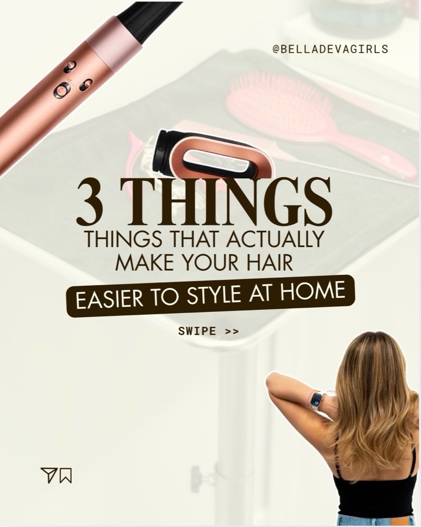Good hair maintenance at home is key to keeping your hair and extensions healthy — Bella Deva Beauty Scene Instagram
